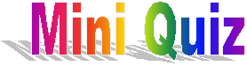 Mini Quiz